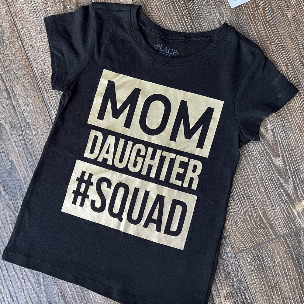 Mom Daughter Squad Tee